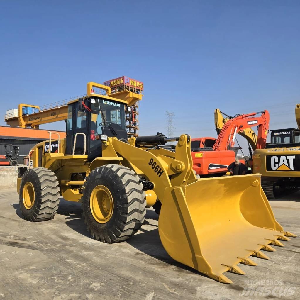 CAT 966 H Naudoti ratiniai krautuvai