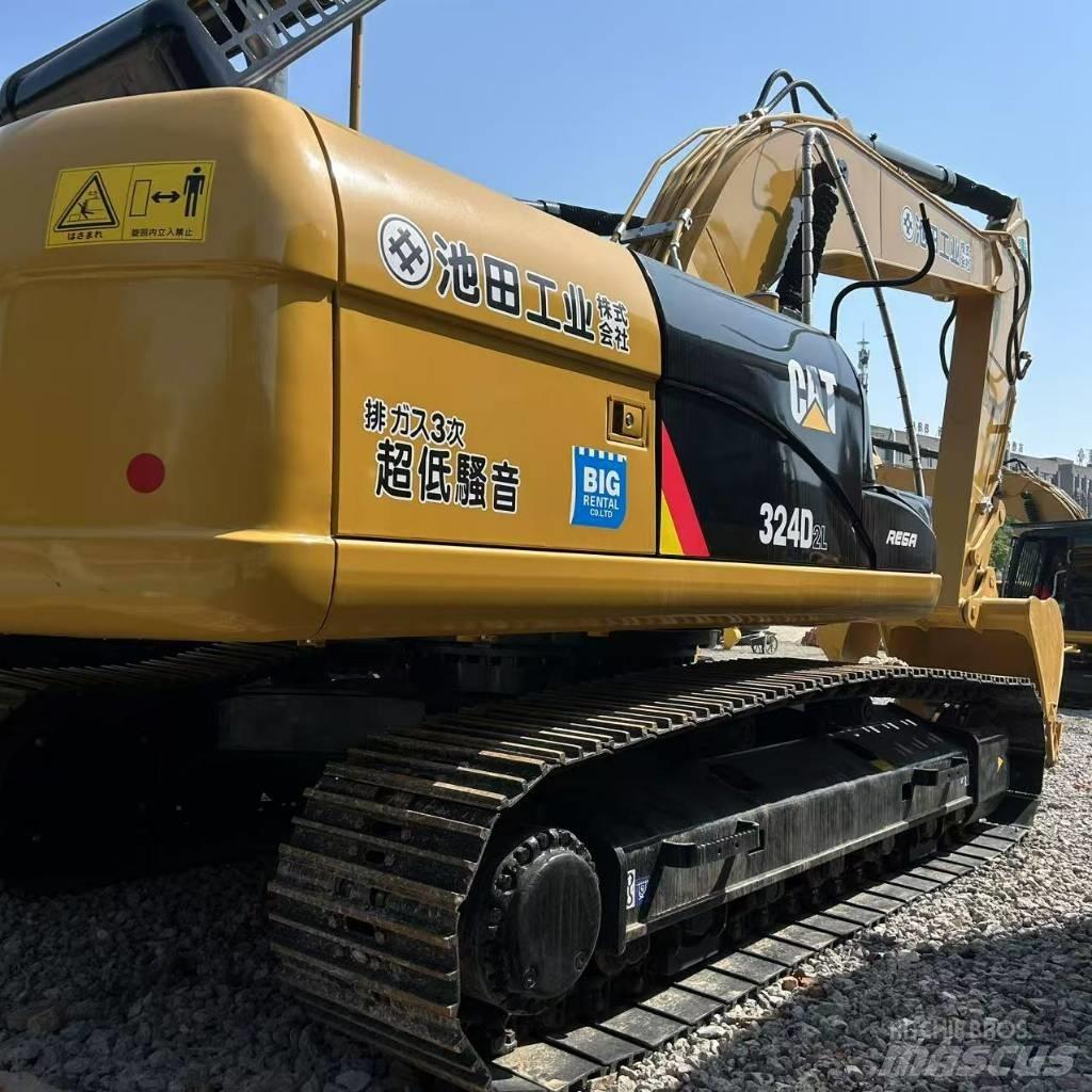 CAT 324D2L Vikšriniai ekskavatoriai