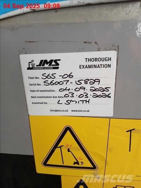 Genie S 65 Teleskopiniai keltuvai