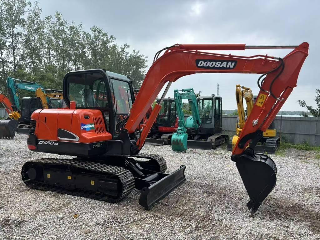 Doosan DX 60 Mini ekskavatoriai < 7 t