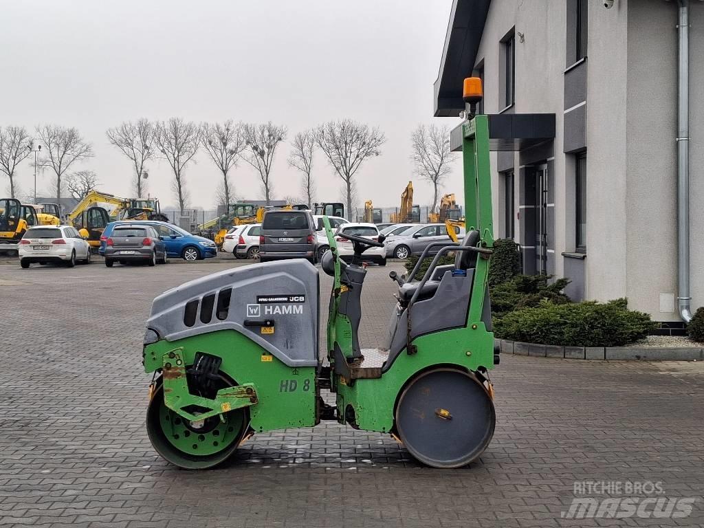 Hamm HD 8 VV Porinių būgnų volai