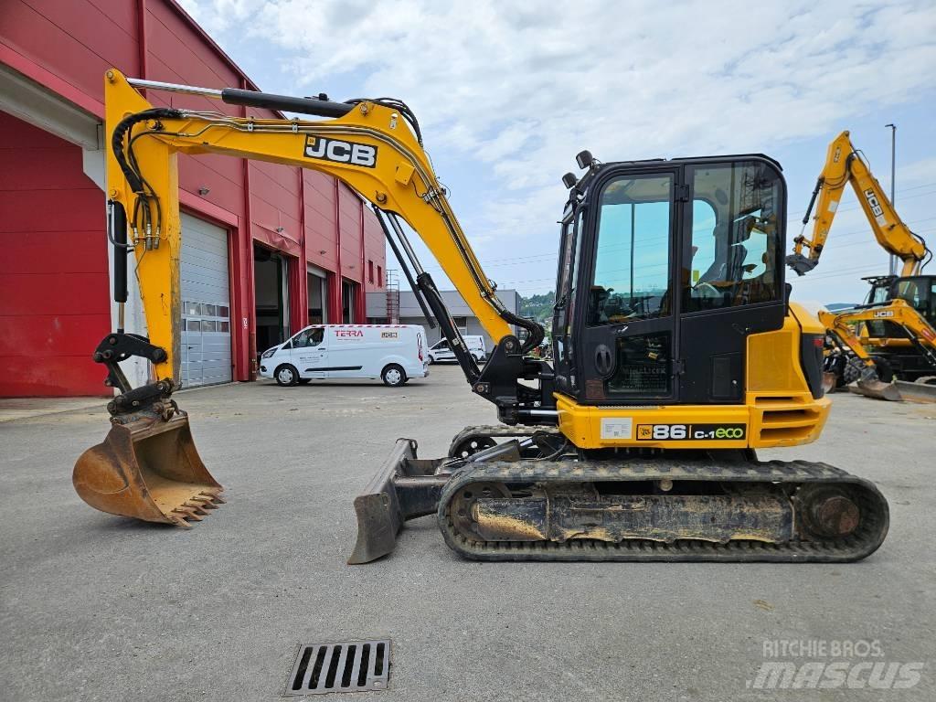 JCB 86 C-1 eco Vidutinės galios ekskavatoriai 7-12 t