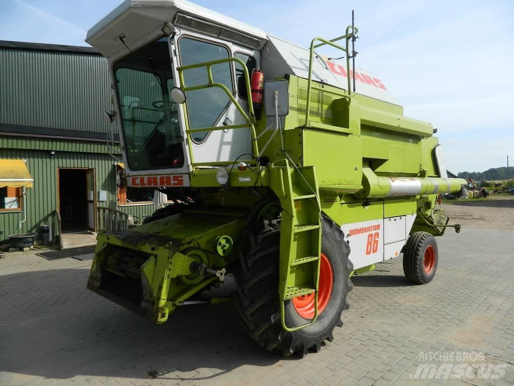 CLAAS Dominator 86 Derliaus nuėmimo kombainai