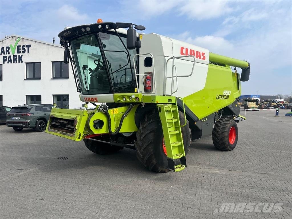 CLAAS Lexion 650 Derliaus nuėmimo kombainai