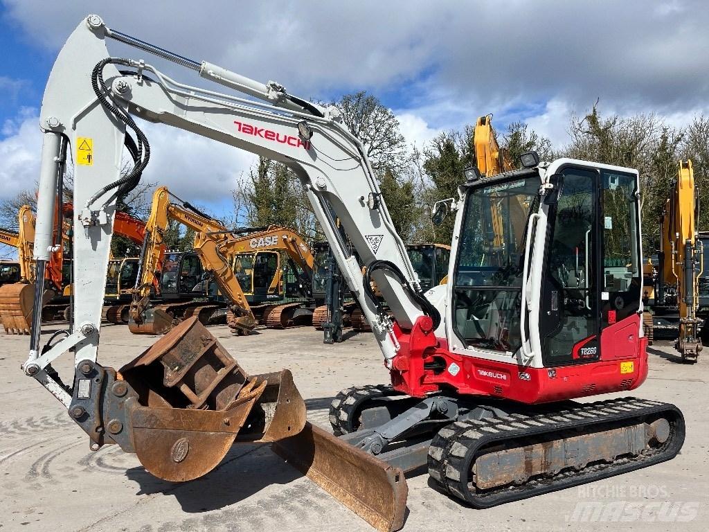Takeuchi TB260 Mini ekskavatoriai < 7 t