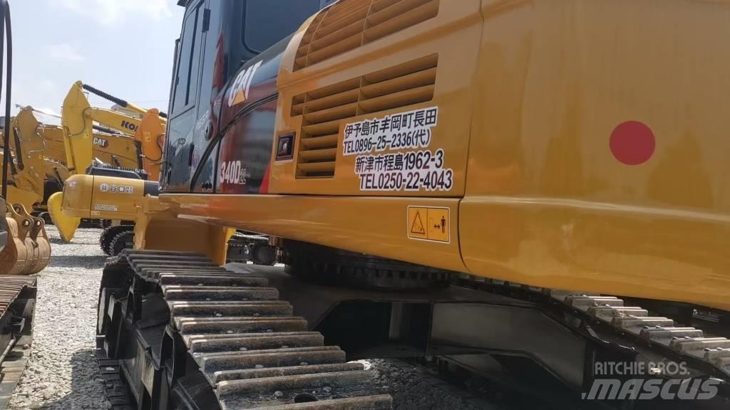 CAT 340 D L Vikšriniai ekskavatoriai