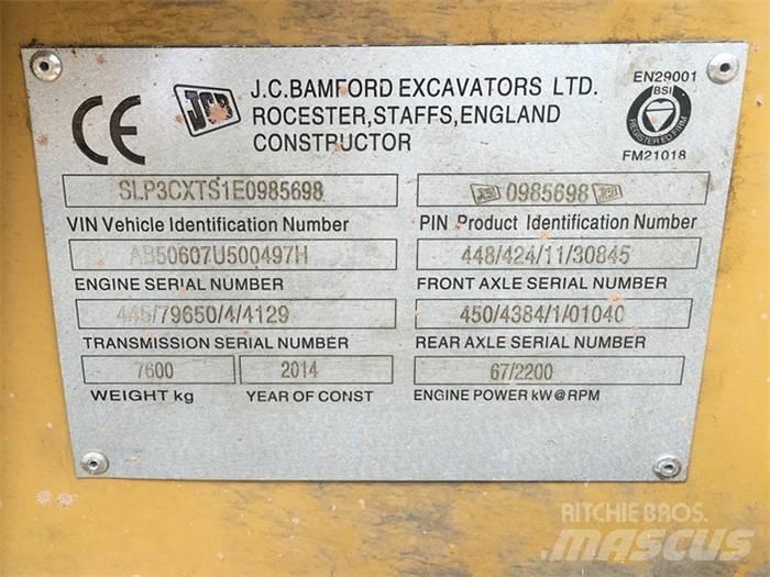 JCB 3 CX Ekskavatoriniai krautuvai