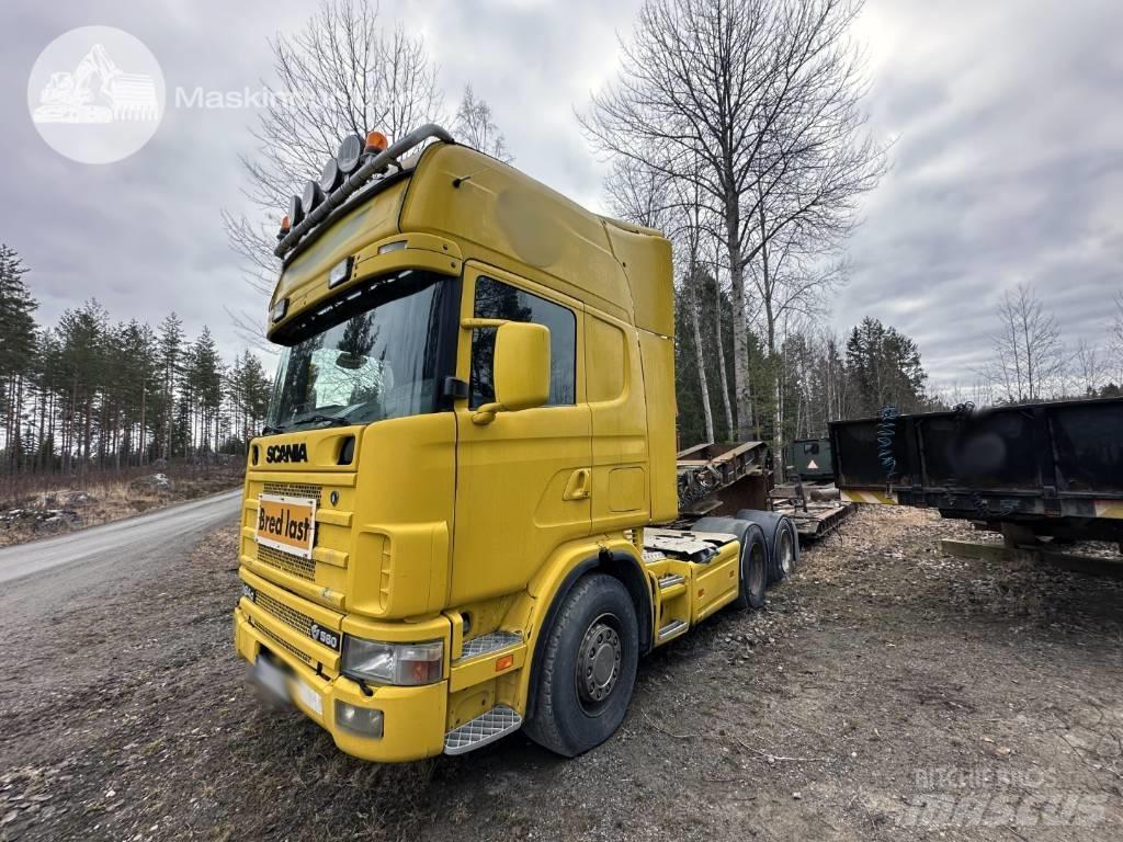 Scania R 164-580 EPA Naudoti vilkikai