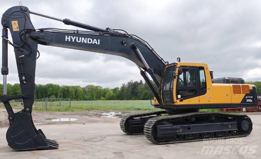 Hyundai 340 Vikšriniai ekskavatoriai