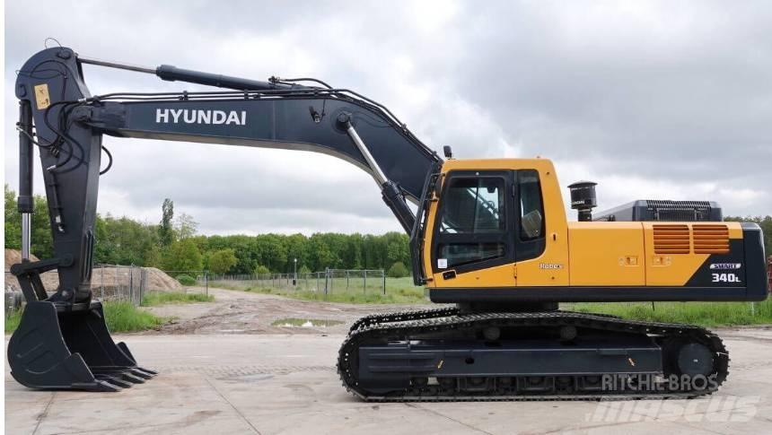 Hyundai 340 Vikšriniai ekskavatoriai