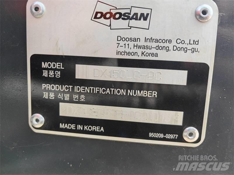 Doosan 150 Vikšriniai ekskavatoriai