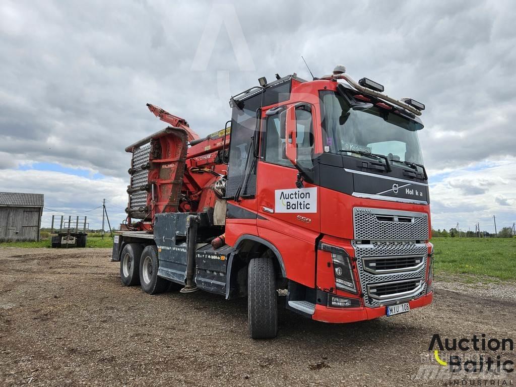 Volvo FH16 Medienos smulkintuvai