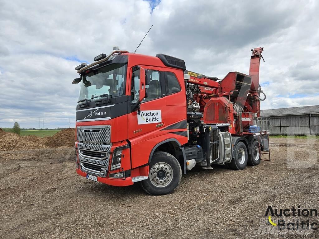 Volvo FH16 Medienos smulkintuvai