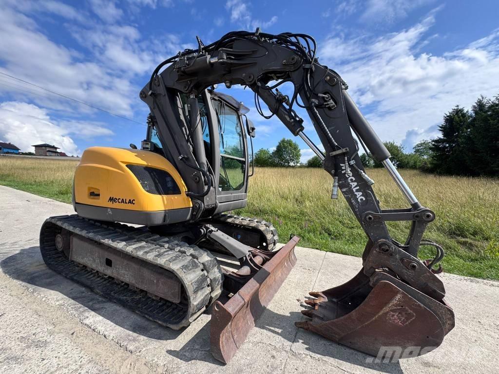 Mecalac 8 MCR Vidutinės galios ekskavatoriai 7-12 t