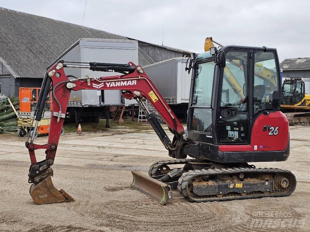 Yanmar SV 26 Mini ekskavatoriai < 7 t
