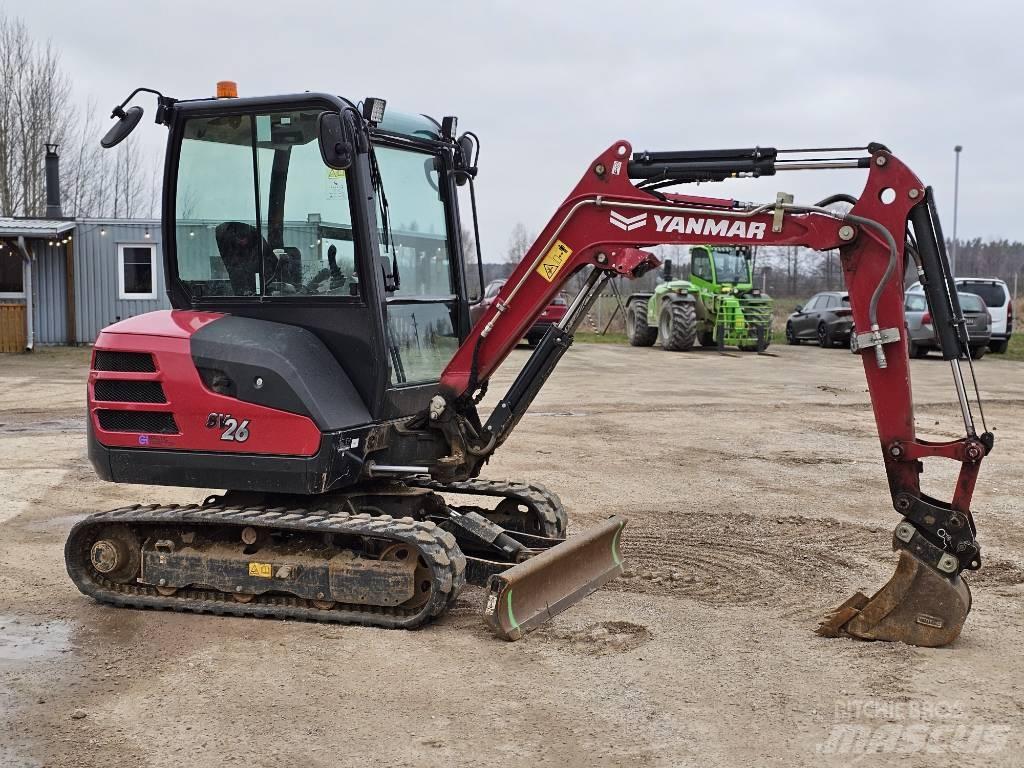 Yanmar SV 26 Mini ekskavatoriai < 7 t