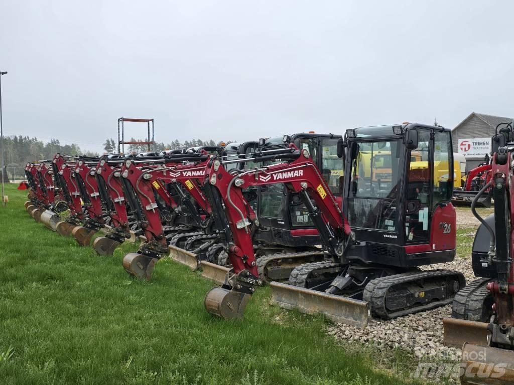 Yanmar SV 26 Mini ekskavatoriai < 7 t