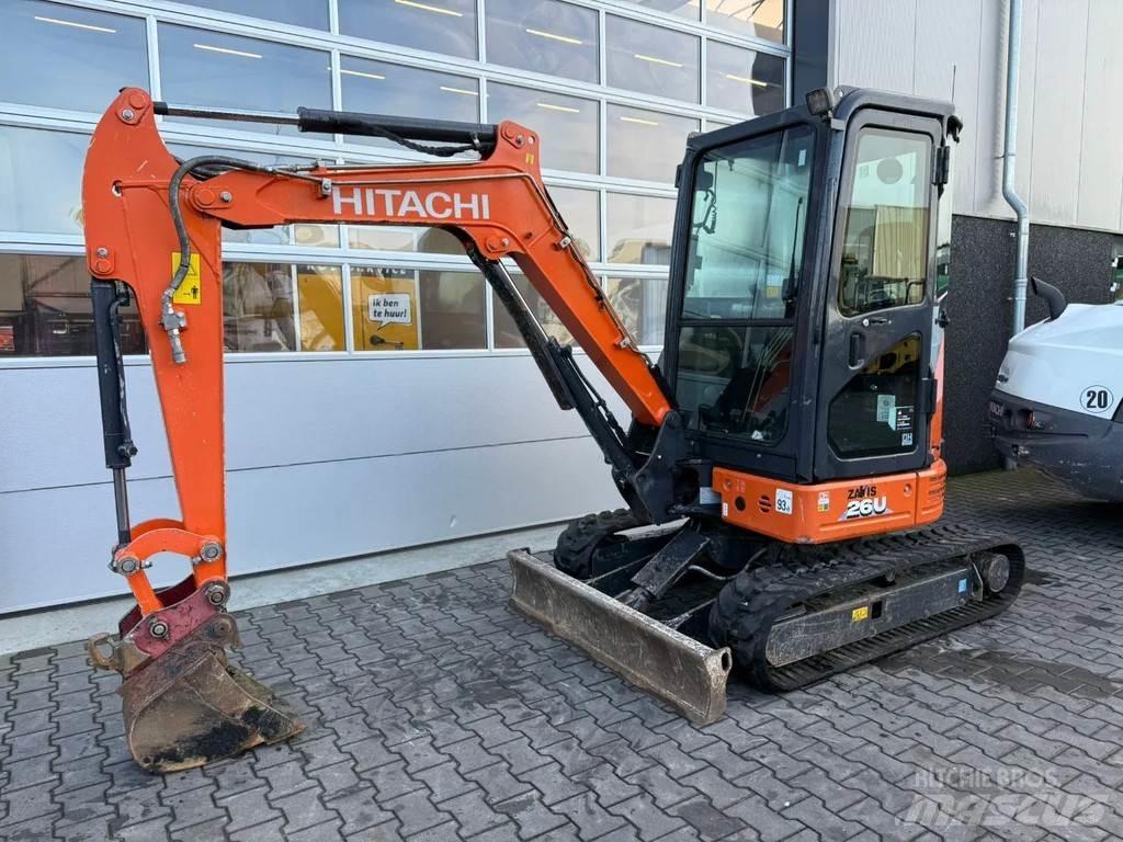 Hitachi ZX26U-6 CR Mini ekskavatoriai < 7 t