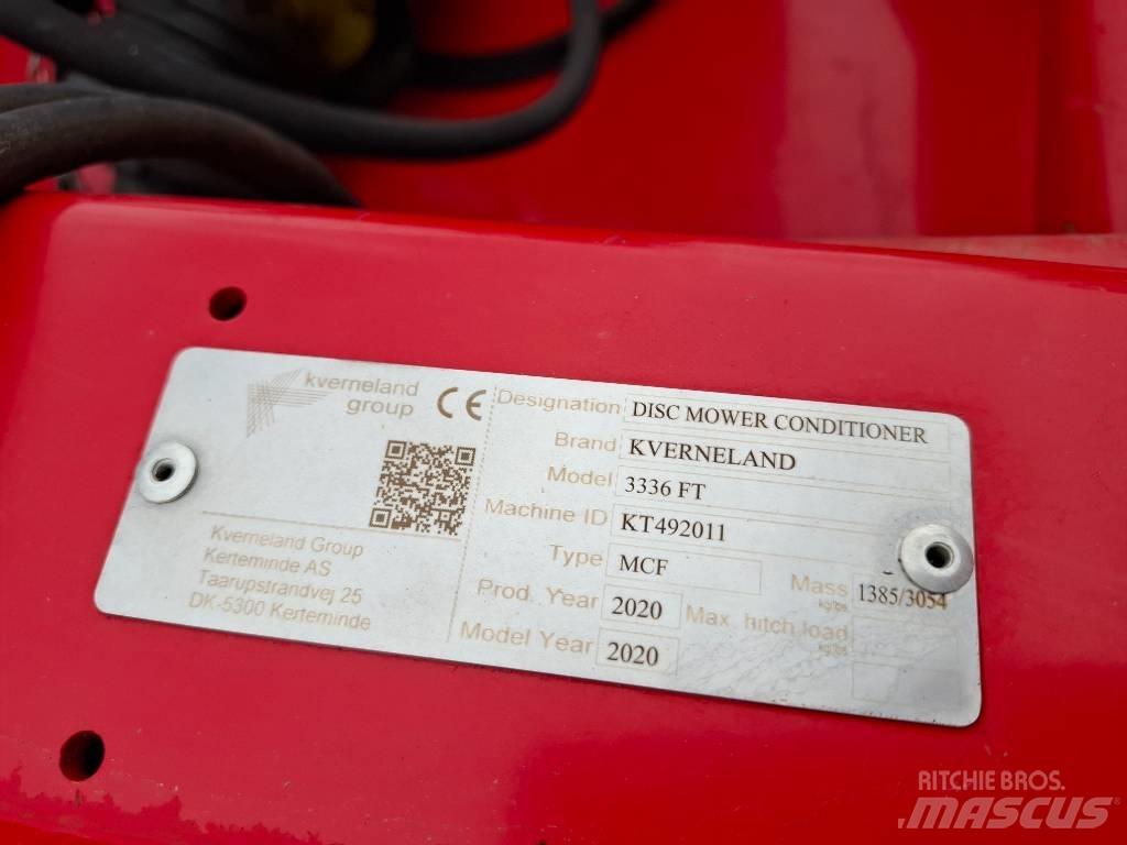 Kverneland 3336 FT Formuojančios žoliapjovės
