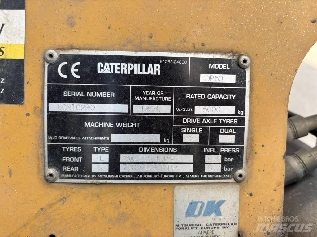 CAT DP50 Dyzeliniai krautuvai