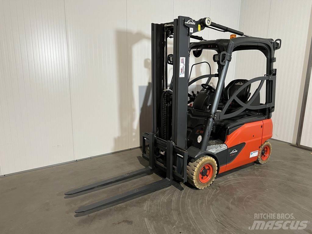 Linde E16P Elektriniai šakiniai krautuvai