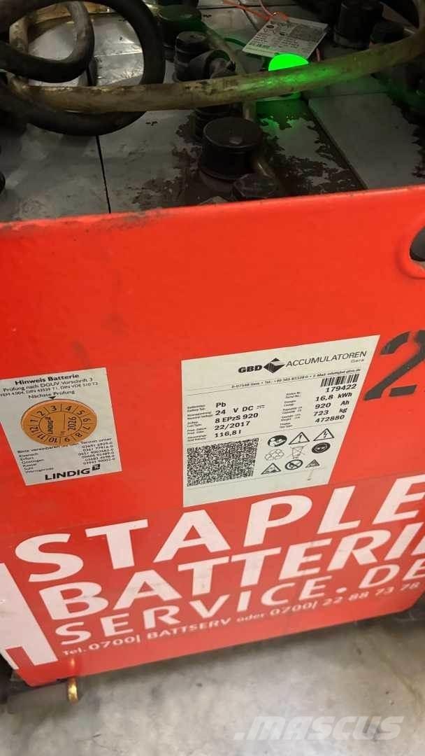 Linde E15 Elektriniai šakiniai krautuvai
