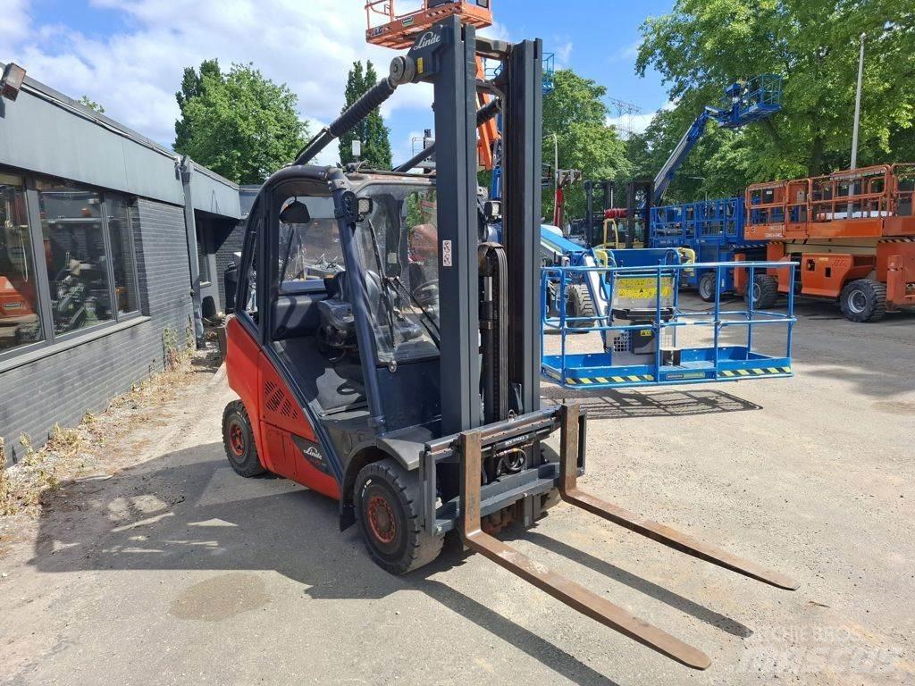 Linde H25T LPG (dujiniai) krautuvai
