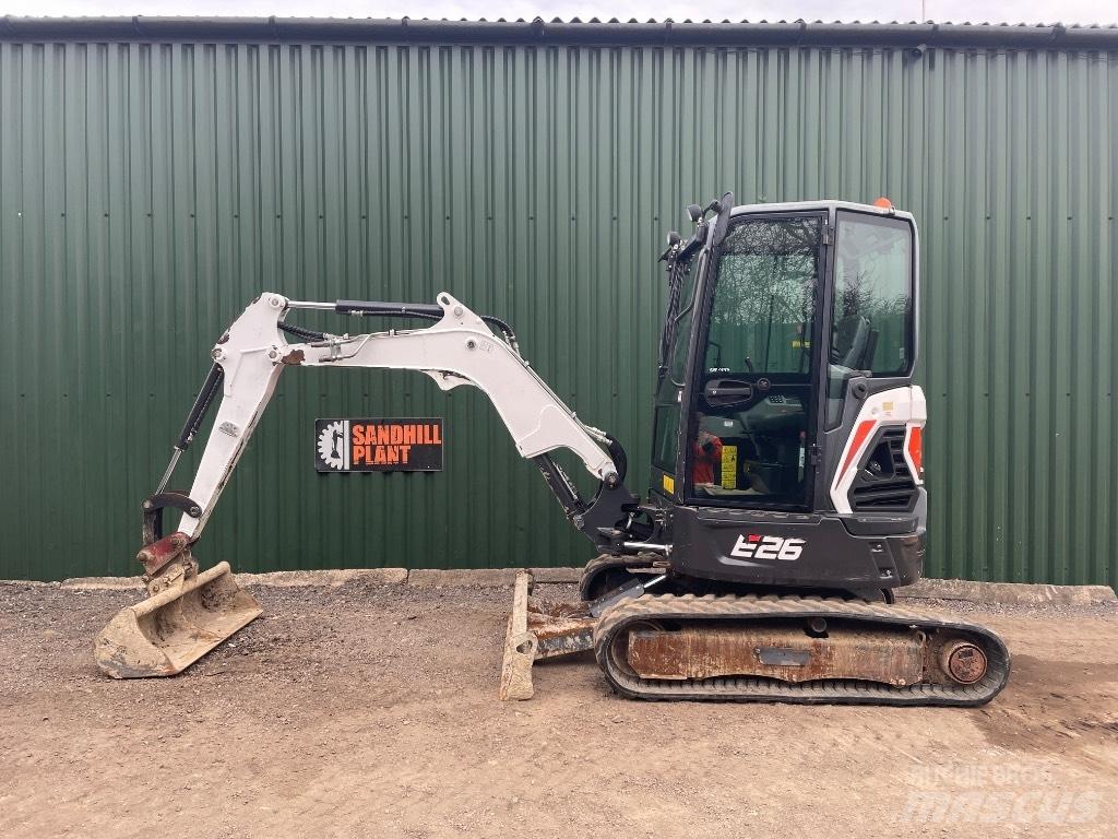 Bobcat E 26 Mini ekskavatoriai < 7 t