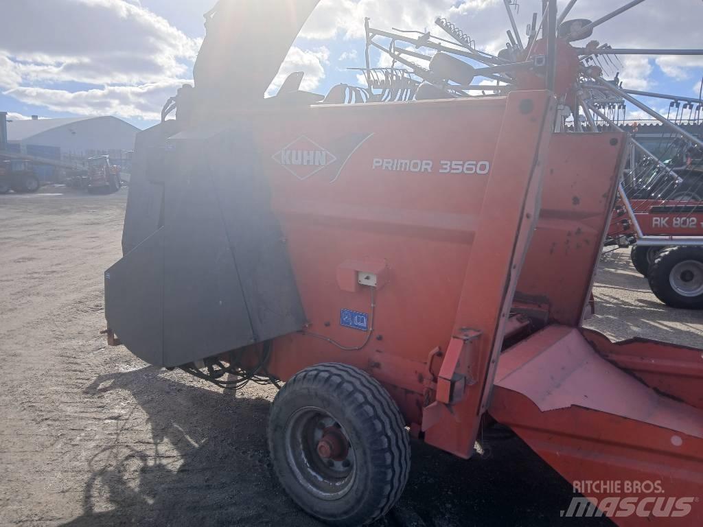 Kuhn Primor 3560 Ryšulių smulkinimo, pjaustymo ir išvyniojimo įrenginiai