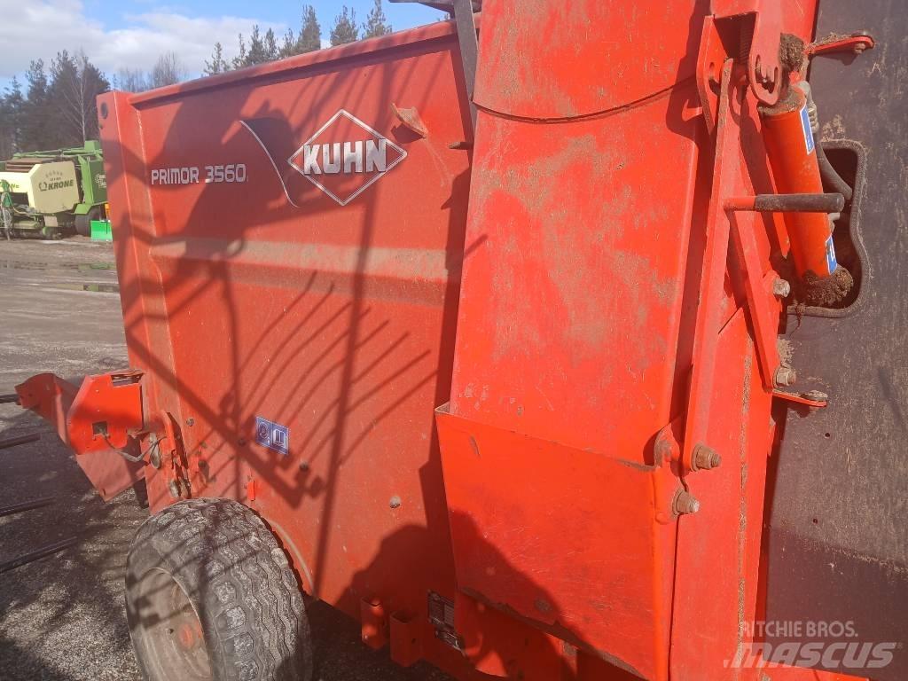 Kuhn Primor 3560 Ryšulių smulkinimo, pjaustymo ir išvyniojimo įrenginiai