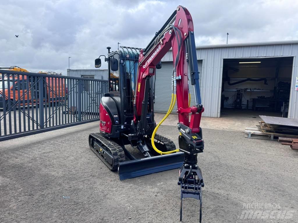 Yanmar Vio 27 Mini ekskavatoriai < 7 t