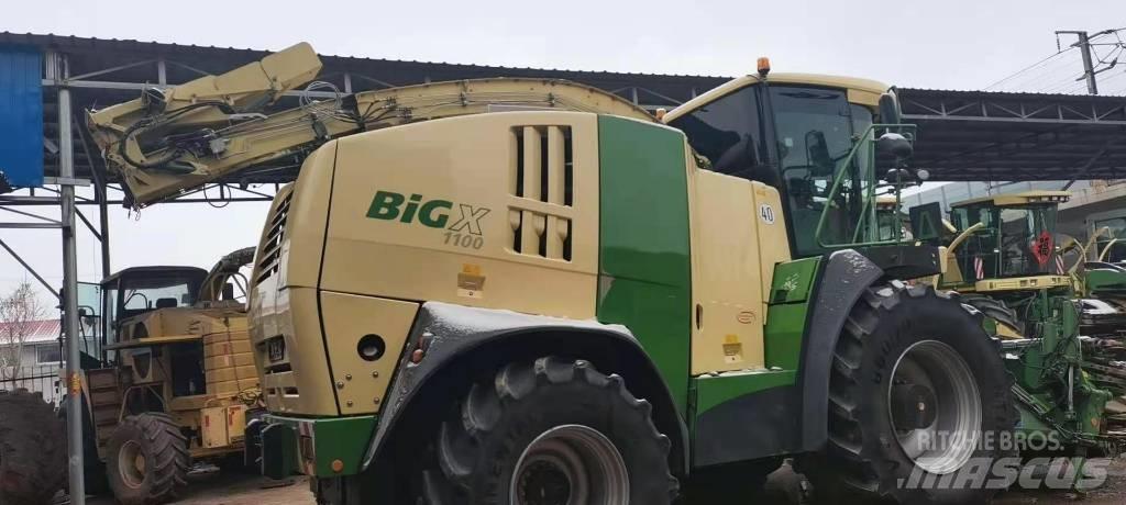 Krone Big X 1100 Pašarų ruošimo technika