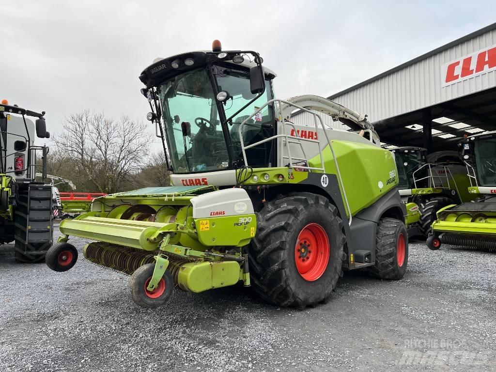 CLAAS Jaguar 860 Pašarų ruošimo technika