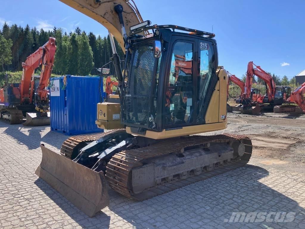 CAT 315 Vikšriniai ekskavatoriai