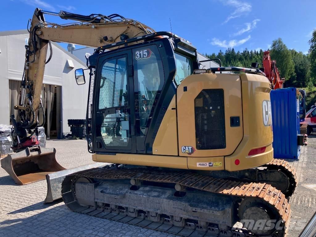 CAT 315 Vikšriniai ekskavatoriai