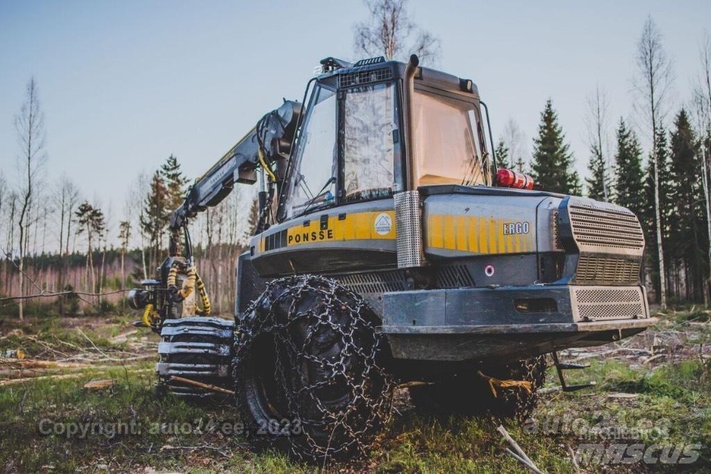 Ponsse Ergo 6W Miško technika (Harvesteriai)