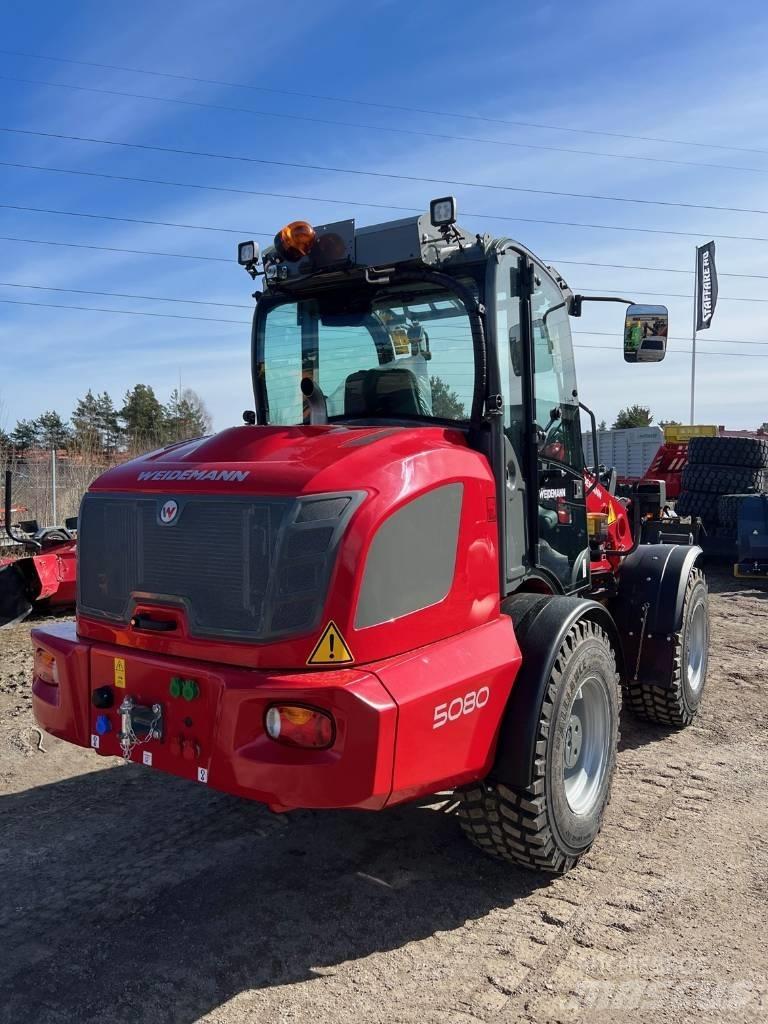 Weidemann 5080 Naudoti ratiniai krautuvai