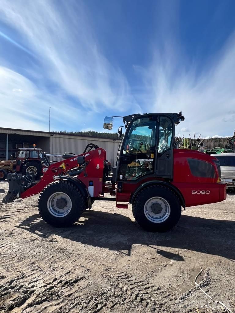 Weidemann 5080 Naudoti ratiniai krautuvai