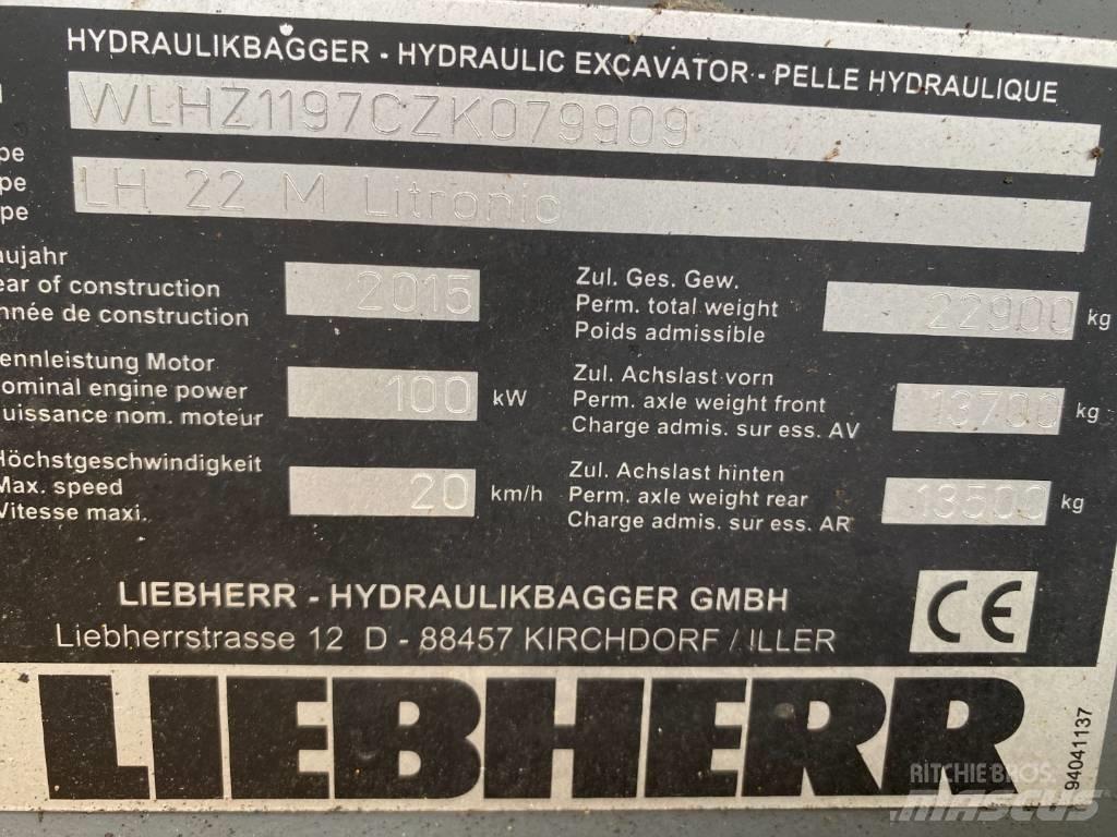 Liebherr LH 22 M Atliekų / pramoniniai krautuvai