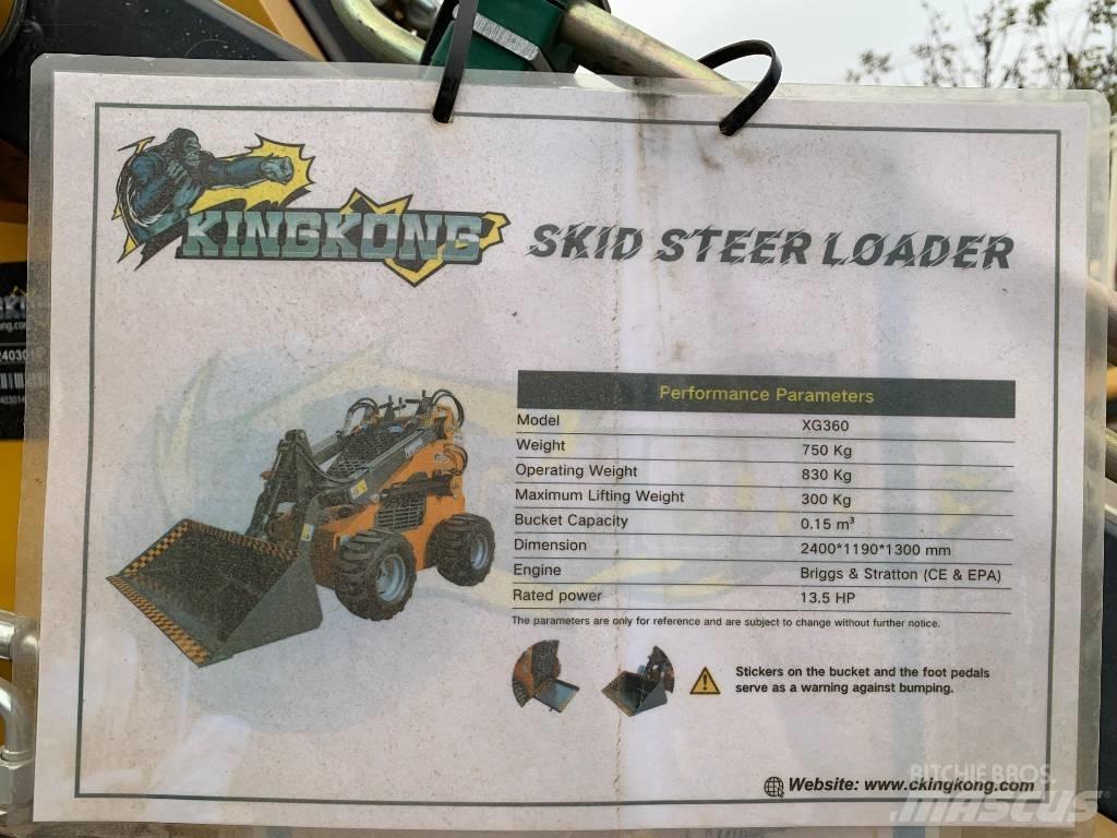 KingKong XG360 Krautuvai su šoniniu pasukimu