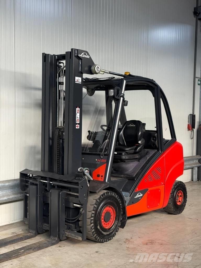 Linde H 35D-01 Elektriniai šakiniai krautuvai