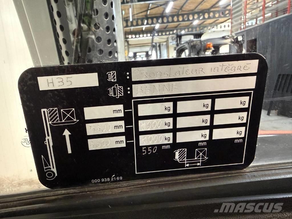 Linde H 35D-01 Elektriniai šakiniai krautuvai