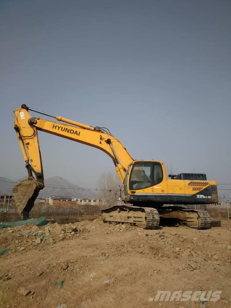 Hyundai 335lc-9s Vikšriniai ekskavatoriai
