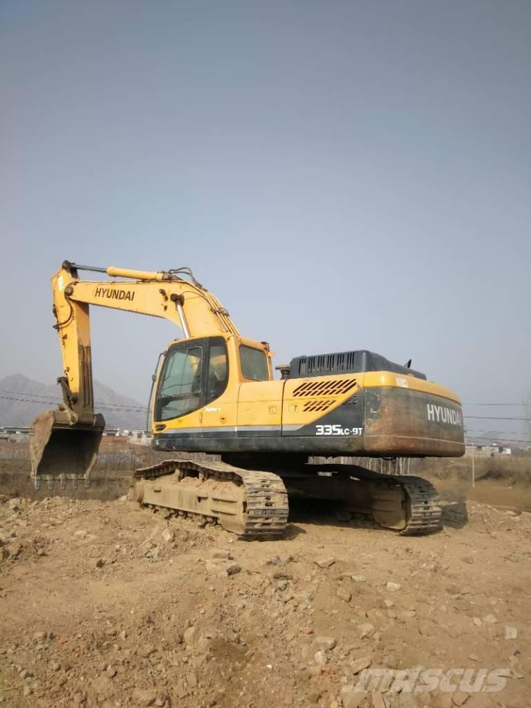 Hyundai 335lc-9s Vikšriniai ekskavatoriai