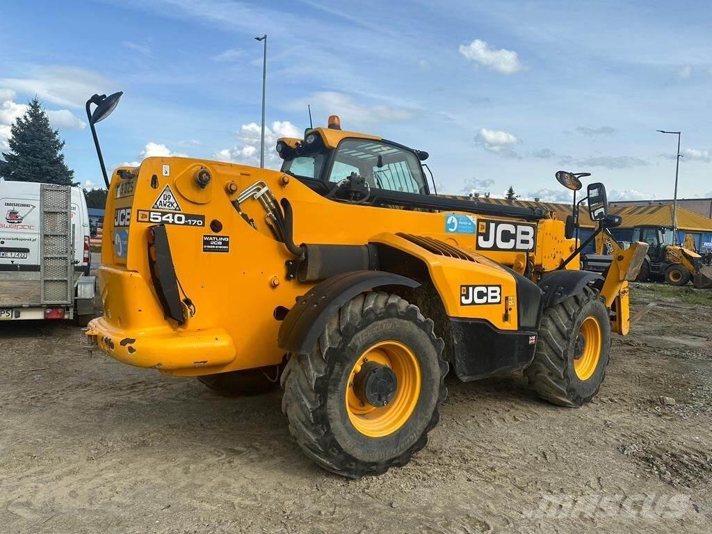 JCB 540-170 Teleskopiniai krautuvai