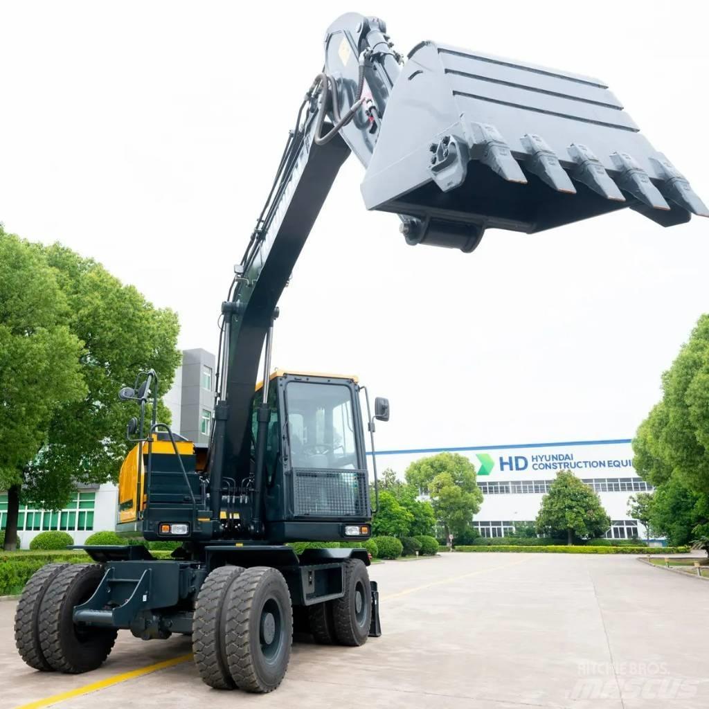 Hyundai HW155 Ratiniai ekskavatoriai