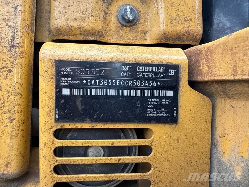 CAT 305.5 Mini ekskavatoriai < 7 t