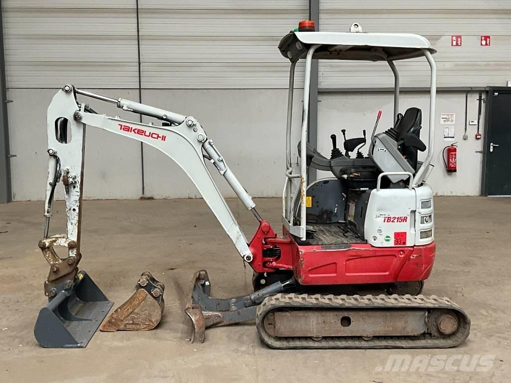 Takeuchi TB 215 R Mini ekskavatoriai < 7 t