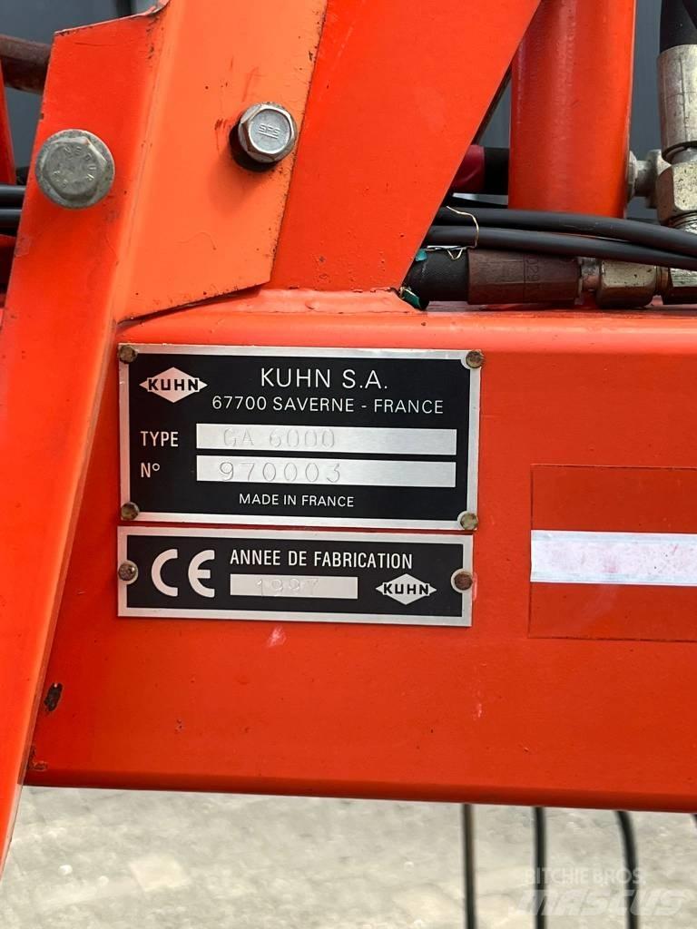Kuhn GA 6000 Pradalges formuojantys padargai