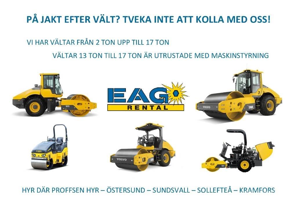 Volvo SD 135 (UTHYRES) Vieno būgno volai